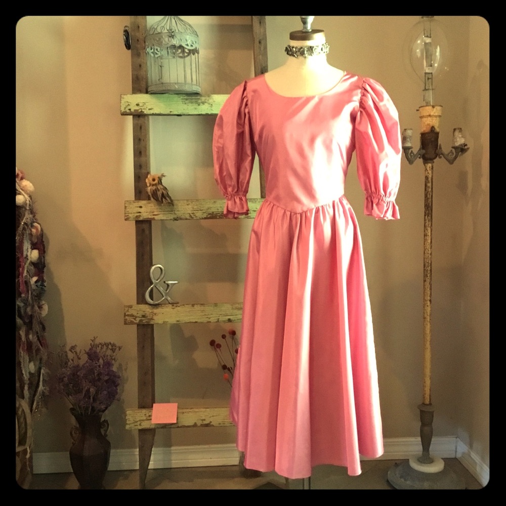 Pink Dress/80s prom/Costume